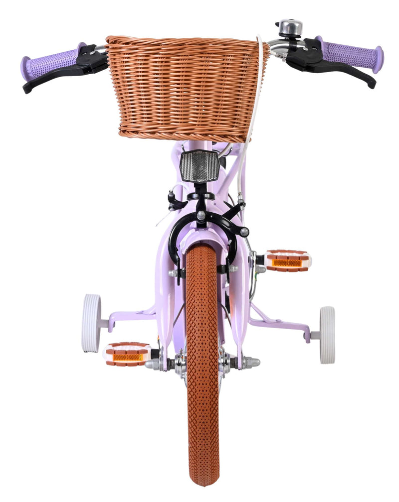 Afbeelding laden in galerijviewer, Volare ashley kinderfiets - meisjes - 14 inch - lila - twee handremmen
