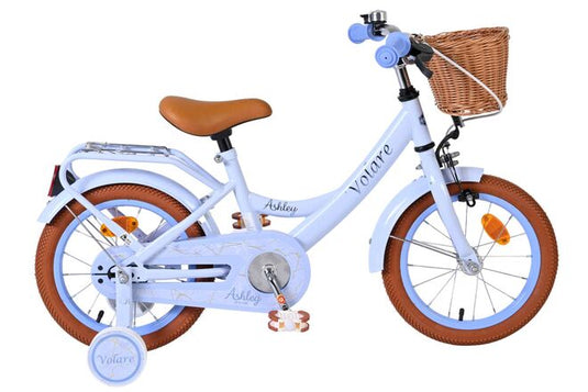 Volare ashley kinderfiets - meisjes - 14 inch - pastel blauw