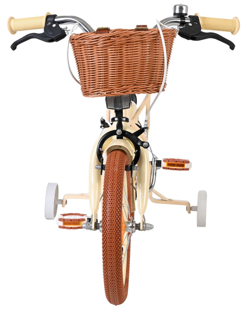 Afbeelding laden in galerijviewer, Volare ashley kinderfiets - meisjes - 14 inch - creme - twee handremmen
