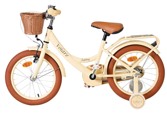 Volare ashley kinderfiets - meisjes - 16 inch - creme