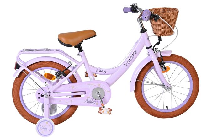 Load image into Gallery viewer, Volare ashley kinderfiets - meisjes - 16 inch - lila - twee handremmen

