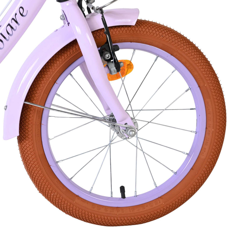 Load image into Gallery viewer, Volare ashley kinderfiets - meisjes - 16 inch - lila - twee handremmen
