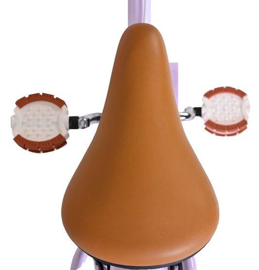 Volare ashley kinderfiets - meisjes - 16 inch - lila - twee handremmen