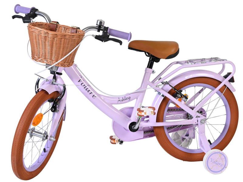 Load image into Gallery viewer, Volare ashley kinderfiets - meisjes - 16 inch - lila - twee handremmen
