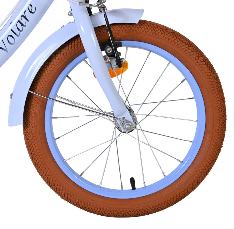 Load image into Gallery viewer, Volare ashley kinderfiets - meisjes - 16 inch - pastel blauw- twee handremmen
