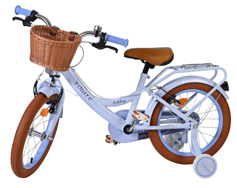 Load image into Gallery viewer, Volare ashley kinderfiets - meisjes - 16 inch - pastel blauw- twee handremmen
