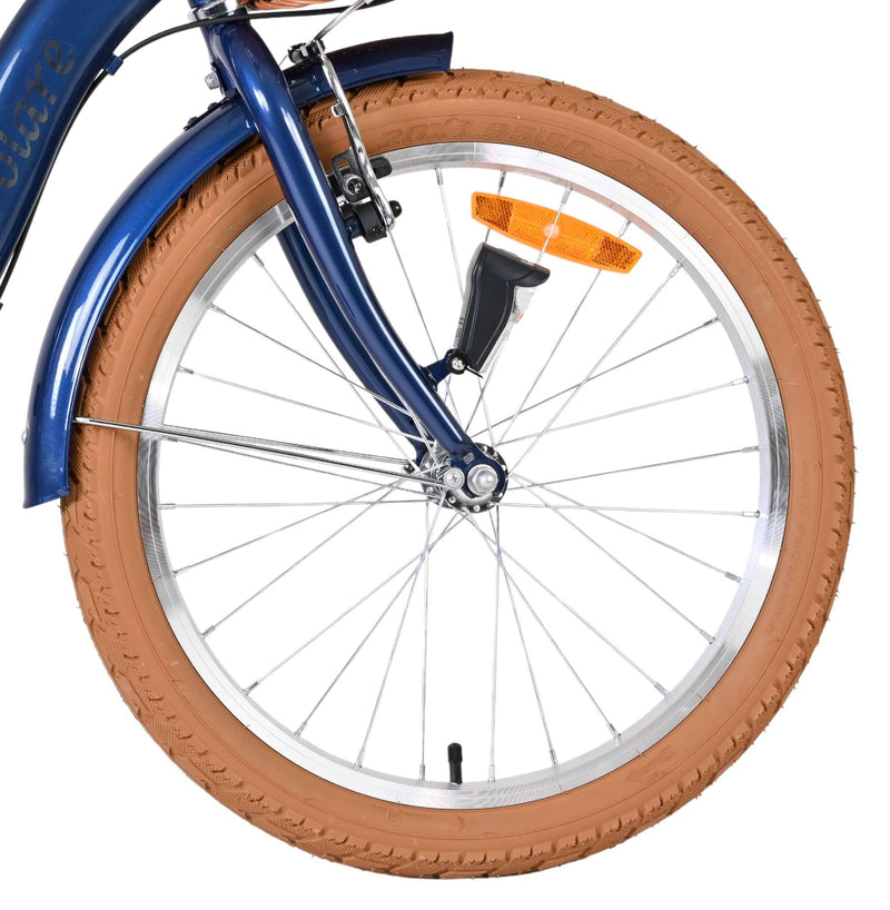 Afbeelding laden in galerijviewer, Volare ashley kinderfiets - meisjes - 20 inch - donkerblauw - nexus 3
