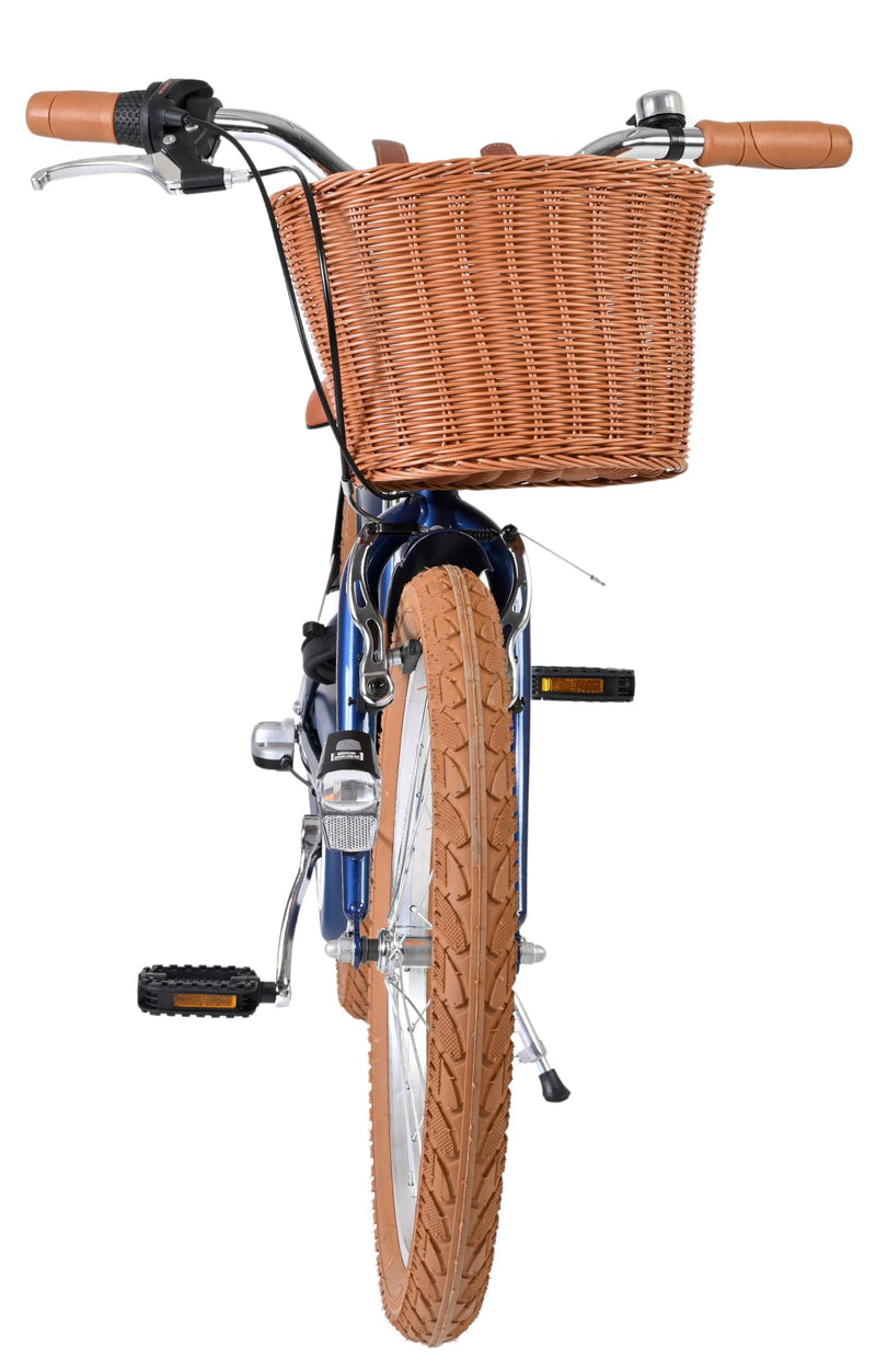 Afbeelding laden in galerijviewer, Volare ashley kinderfiets - meisjes - 20 inch - donkerblauw - nexus 3
