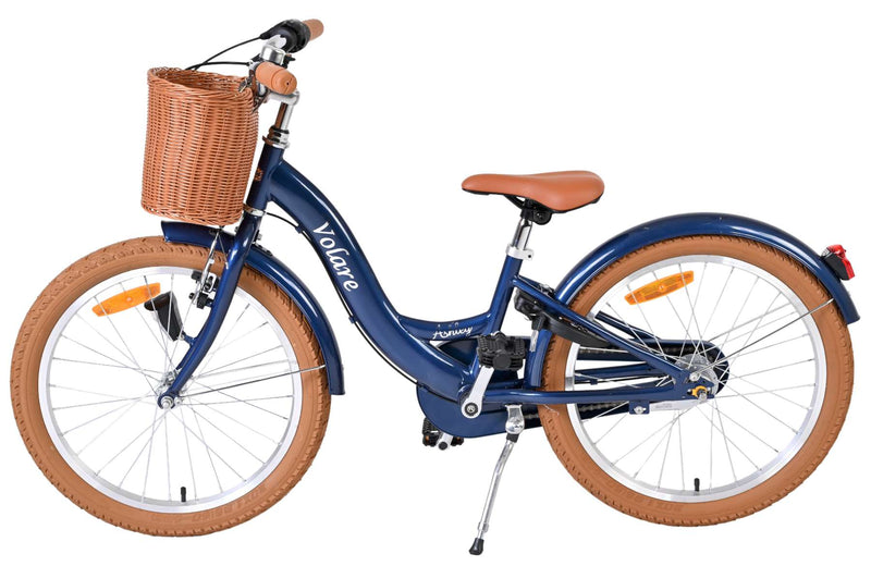 Afbeelding laden in galerijviewer, Volare ashley kinderfiets - meisjes - 20 inch - donkerblauw - nexus 3
