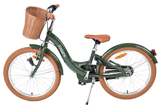 Volare ashley kinderfiets - meisjes - 20 inch - groen - nexus 3