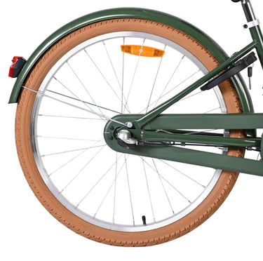 Volare ashley kinderfiets - meisjes - 24 inch - groen - nexus 3