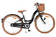 Volare ashley kinderfiets - meisjes - 24 inch - zwart - nexus 3