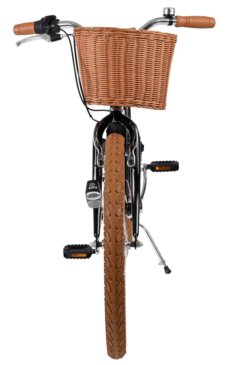 Afbeelding laden in galerijviewer, Volare ashley kinderfiets - meisjes - 24 inch - zwart - nexus 3
