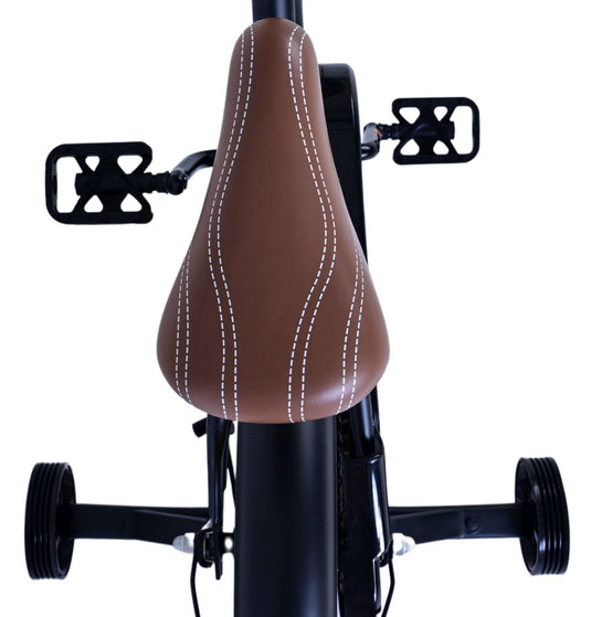 Volare black cruiser kinderfiets - jongens - 16 inch - zwart