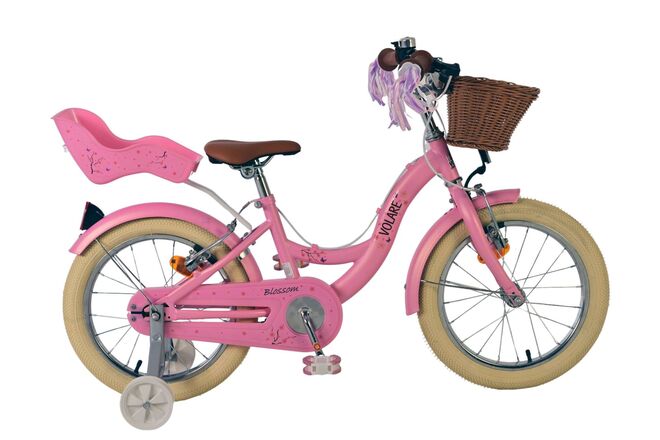 Load image into Gallery viewer, Volare blossom kinderfiets - meisjes - 16 inch - roze - twee handremmen
