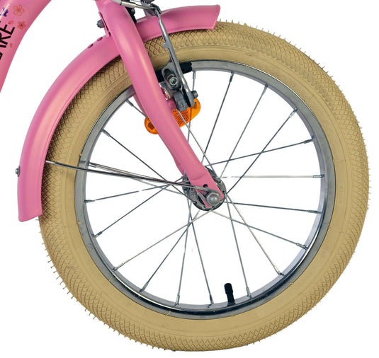 Volare blossom kinderfiets - meisjes - 16 inch - roze - twee handremmen