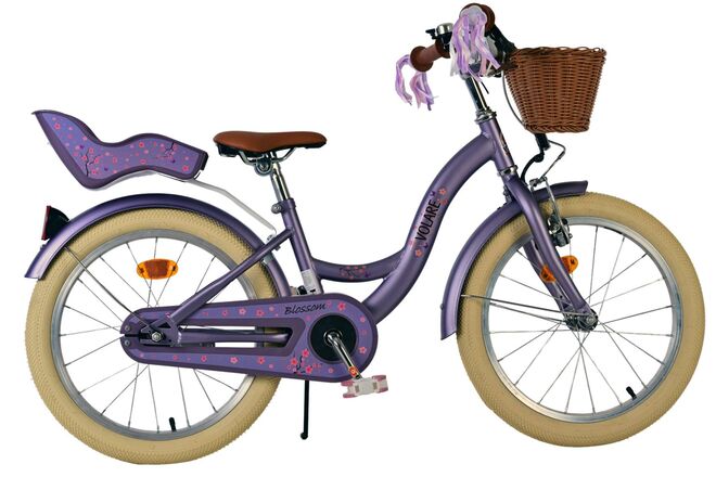 Load image into Gallery viewer, Volare blossom kinderfiets - meisjes - 18 inch - paars
