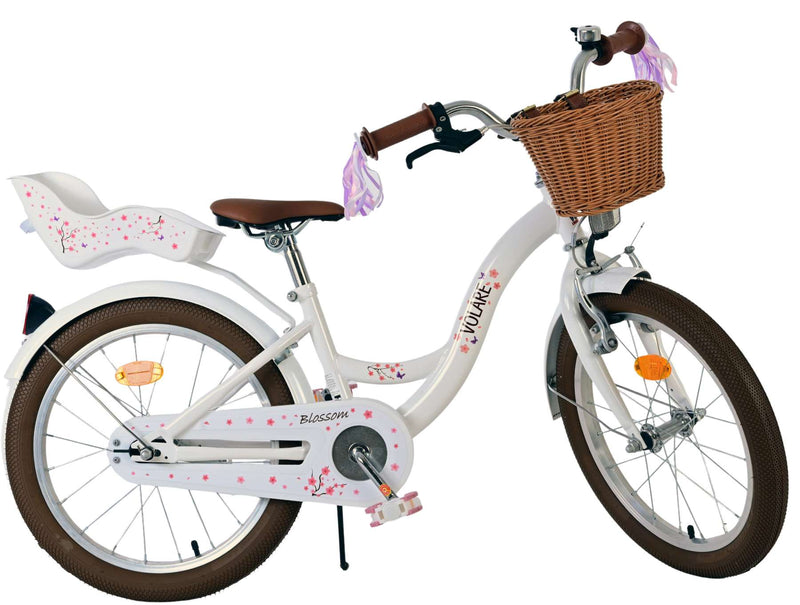 Load image into Gallery viewer, Volare blossom kinderfiets - meisjes - 18 inch - wit
