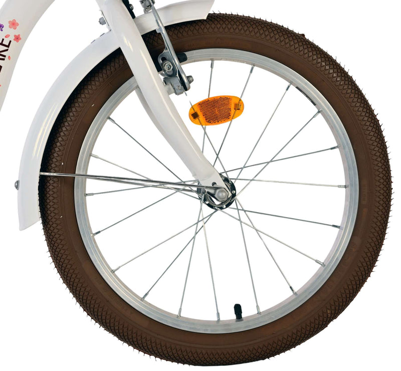 Afbeelding laden in galerijviewer, Volare blossom kinderfiets - meisjes - 18 inch - wit
