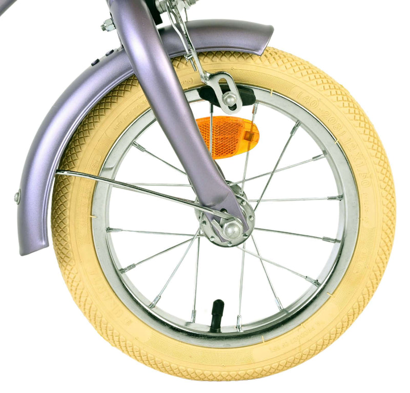 Load image into Gallery viewer, Volare blossom kinderfiets - meisjes - 12 inch - paars - twee handremmen
