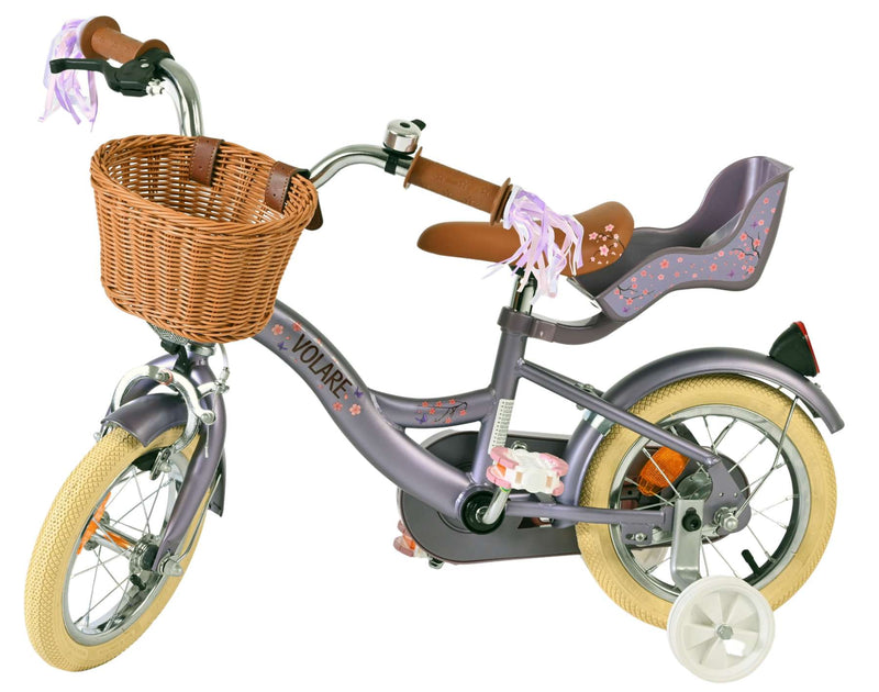 Load image into Gallery viewer, Volare blossom kinderfiets - meisjes - 12 inch - paars
