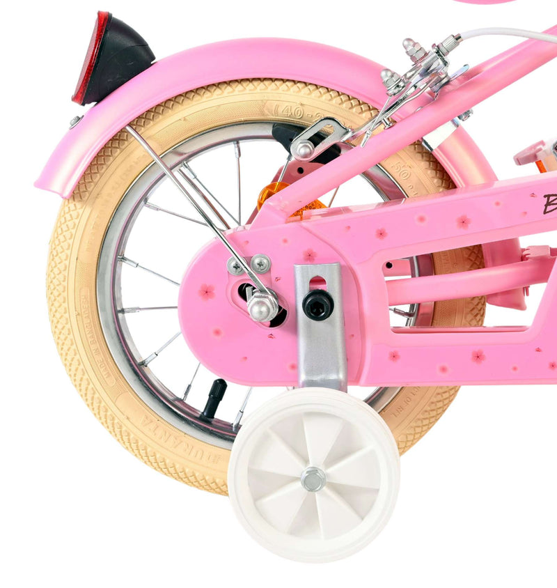 Afbeelding laden in galerijviewer, Volare blossom kinderfiets - meisjes - 12 inch - roze - twee handremmen
