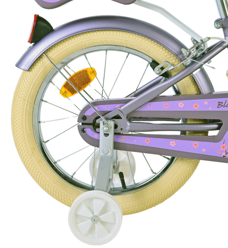 Load image into Gallery viewer, Volare blossom kinderfiets - meisjes - 16 inch - paars - twee handremmen
