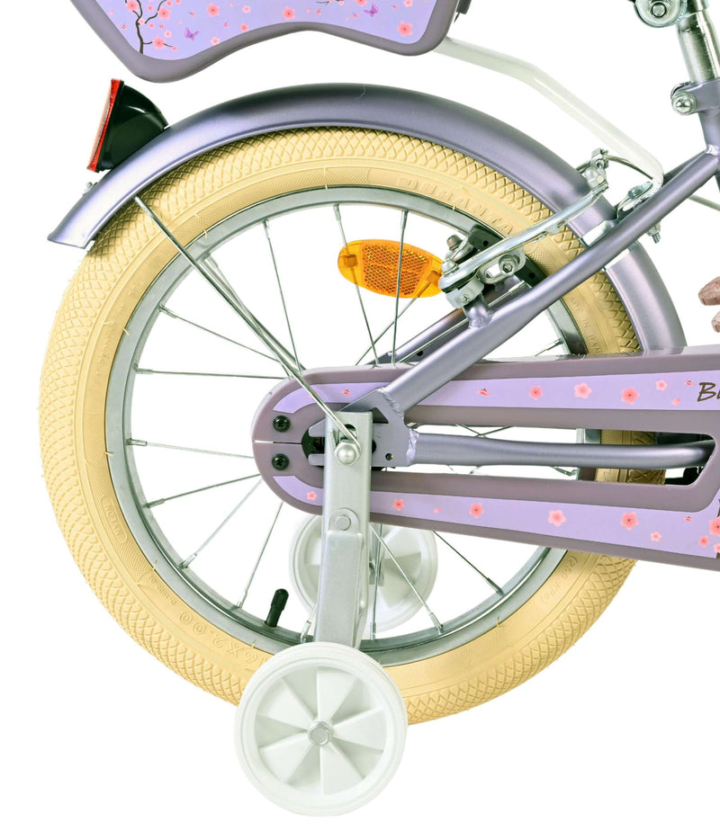 Load image into Gallery viewer, Volare blossom kinderfiets - meisjes - 16 inch - paars - twee handremmen
