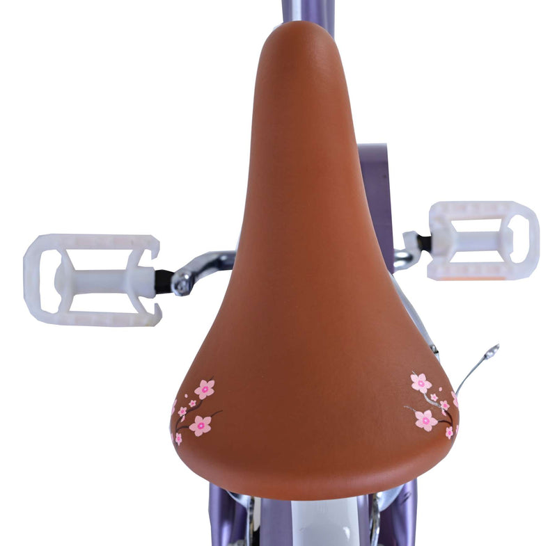 Load image into Gallery viewer, Volare blossom kinderfiets - meisjes - 16 inch - paars - twee handremmen
