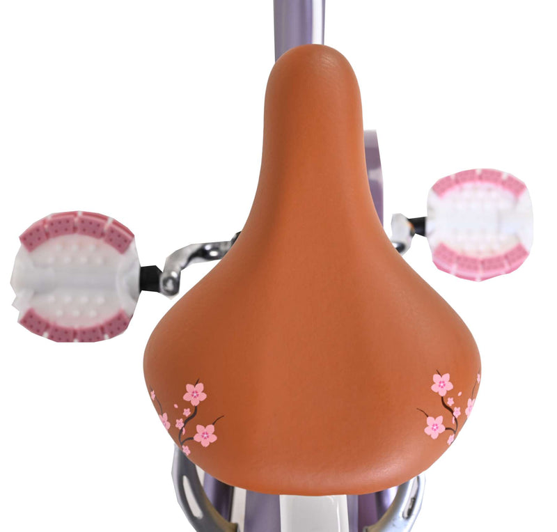 Load image into Gallery viewer, Volare blossom kinderfiets - meisjes - 16 inch - paars - twee handremmen
