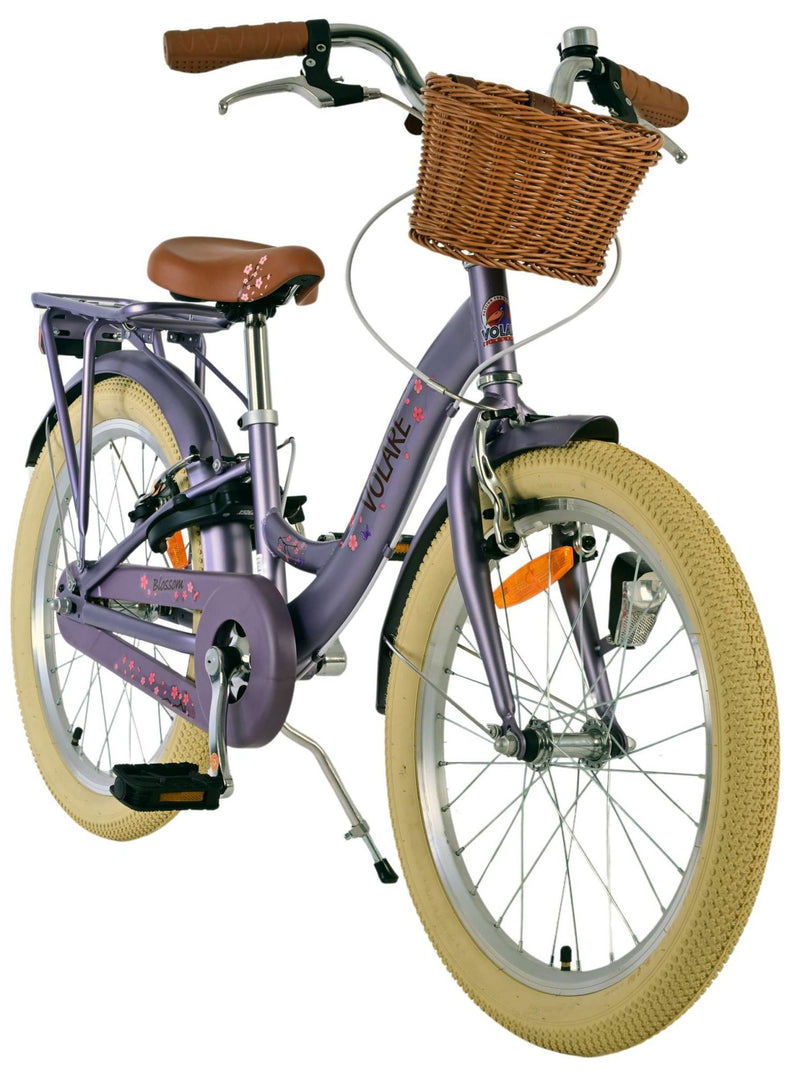 Load image into Gallery viewer, Volare blossom kinderfiets - meisjes - 20 inch - paars - twee handremmen
