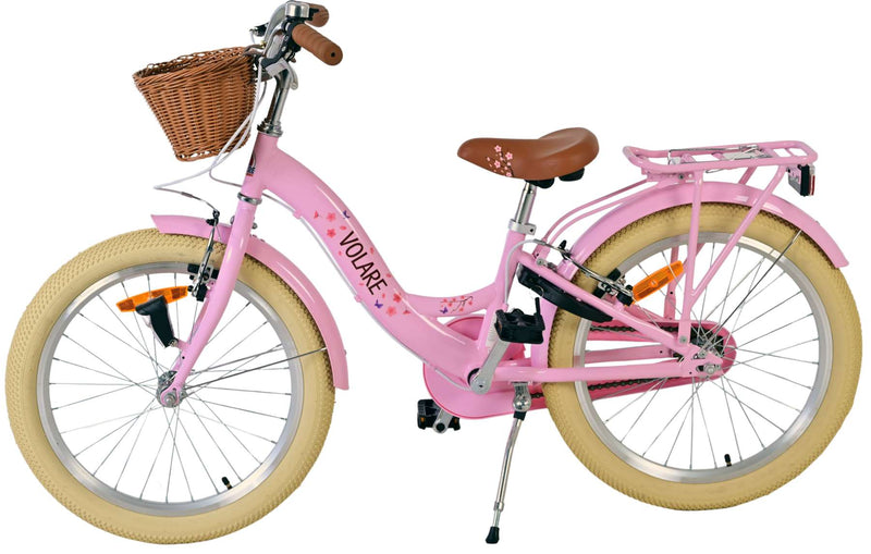 Afbeelding laden in galerijviewer, Volare blossom kinderfiets - meisjes - 20 inch - roze - twee handremmen
