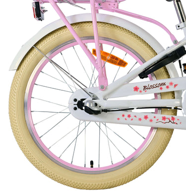 Volare blossom kinderfiets - meisjes - 20 inch - wit - nexus 3