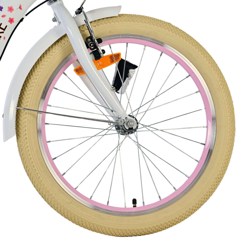 Load image into Gallery viewer, Volare blossom kinderfiets - meisjes - 20 inch - wit - nexus 3
