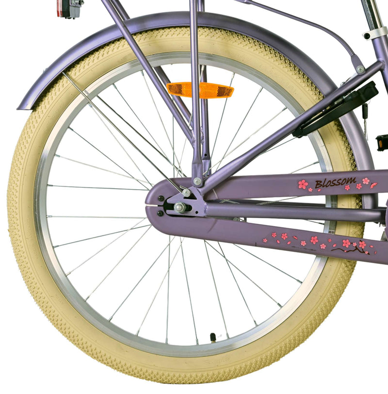 Afbeelding laden in galerijviewer, Volare blossom kinderfiets - meisjes - 24 inch - paars
