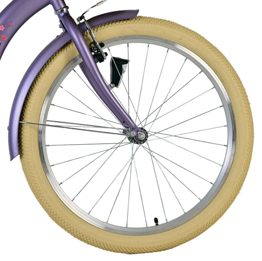 Volare blossom kinderfiets - meisjes - 24 inch - paars