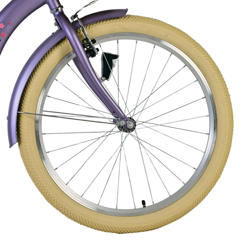 Afbeelding laden in galerijviewer, Volare blossom kinderfiets - meisjes - 24 inch - paars
