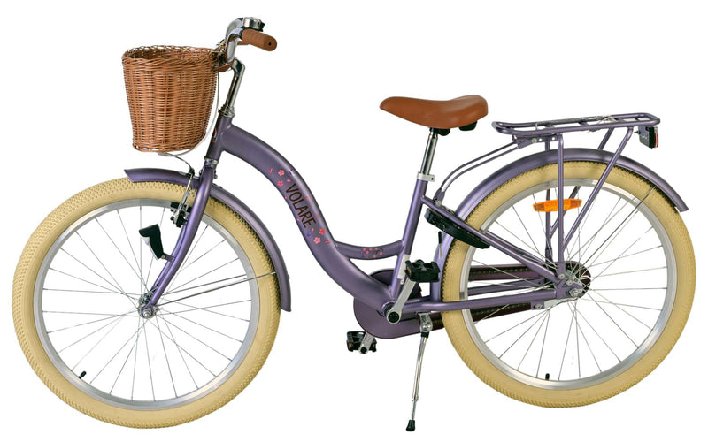 Afbeelding laden in galerijviewer, Volare blossom kinderfiets - meisjes - 24 inch - paars
