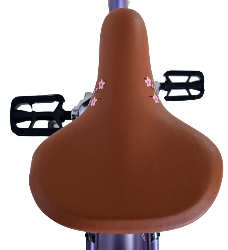Afbeelding laden in galerijviewer, Volare blossom kinderfiets - meisjes - 24 inch - paars - twee handremmen
