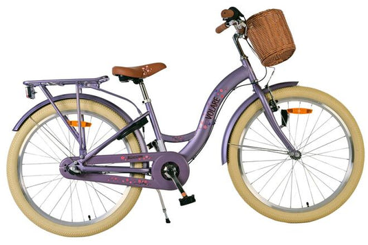 Volare blossom kinderfiets - meisjes - 24 inch - paars - 3 versnellingen