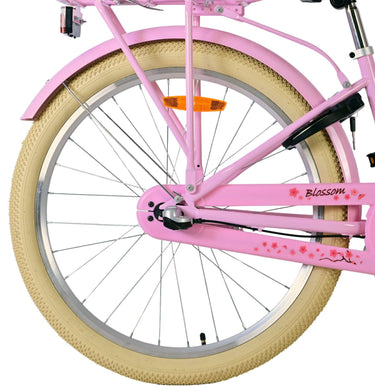 Volare blossom kinderfiets - meisjes - 24 inch - roze - 3 versnellingen