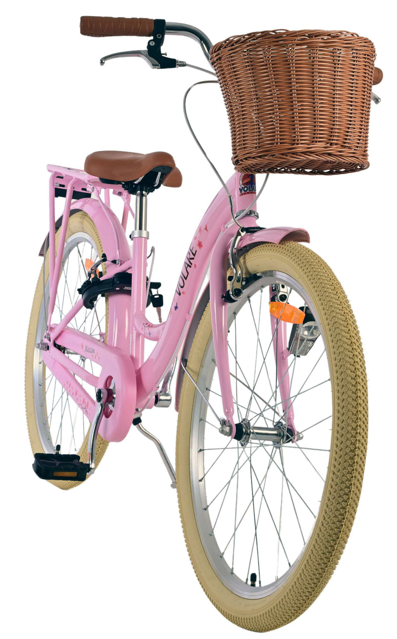 Load image into Gallery viewer, Volare blossom kinderfiets - meisjes - 24 inch - roze - twee handremmen
