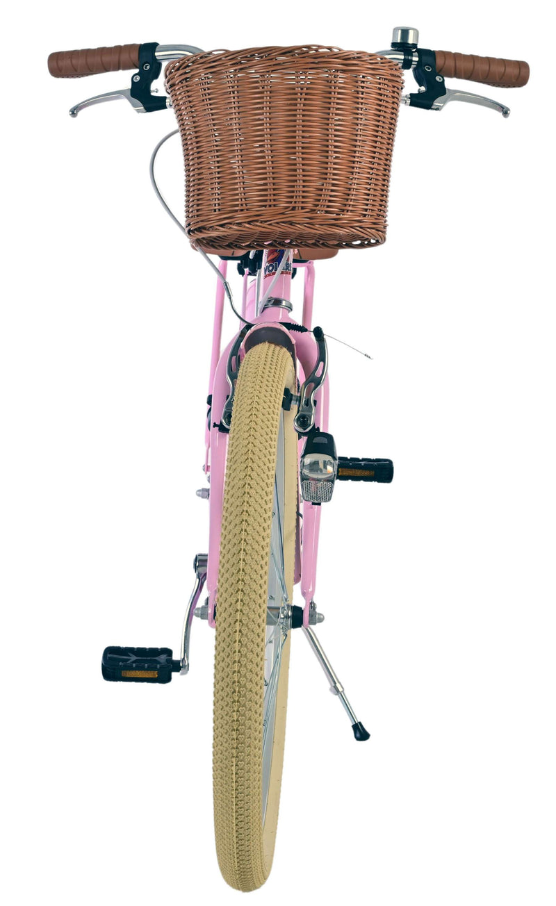 Load image into Gallery viewer, Volare blossom kinderfiets - meisjes - 24 inch - roze - twee handremmen
