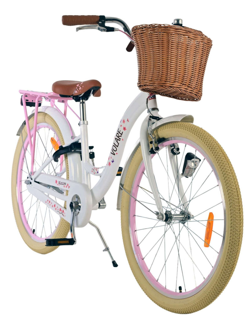 Load image into Gallery viewer, Volare blossom kinderfiets - meisjes - 24 inch - wit
