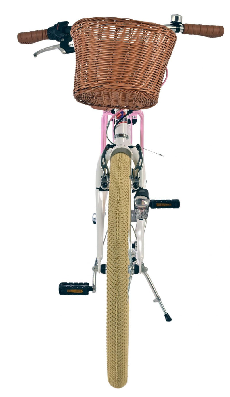 Load image into Gallery viewer, Volare blossom kinderfiets - meisjes - 24 inch - wit - 3 versnellingen
