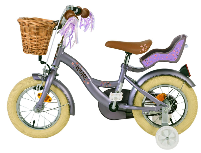 Load image into Gallery viewer, Volare blossom kinderfiets - meisjes - 12 inch - paars
