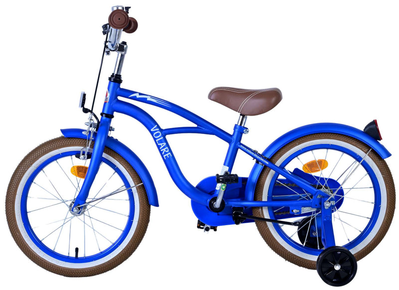 Load image into Gallery viewer, Volare blue cruiser kinderfiets - jongens - 16 inch - blauw
