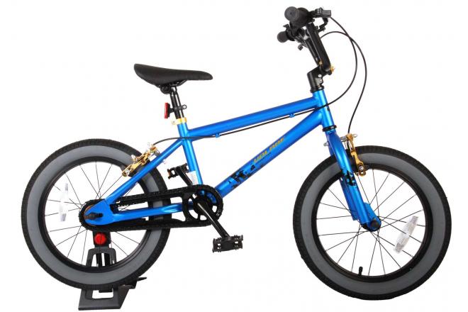 Load image into Gallery viewer, Volare Cool Rider Kinderfiets Jongens 16 inch Blauw Twee handremmen 95% afgemonteerd
