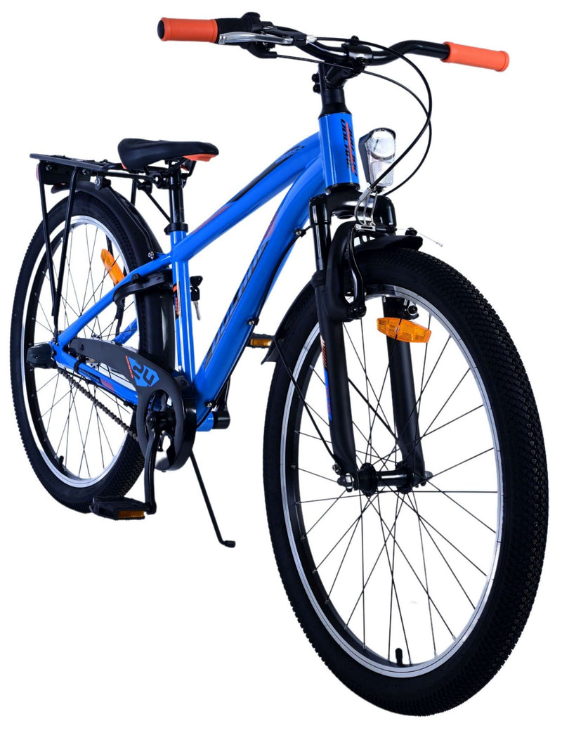 Load image into Gallery viewer, Volare Cross Kinderfiets - Jongens - 24 inch - Blauw - 3 versnellingen
