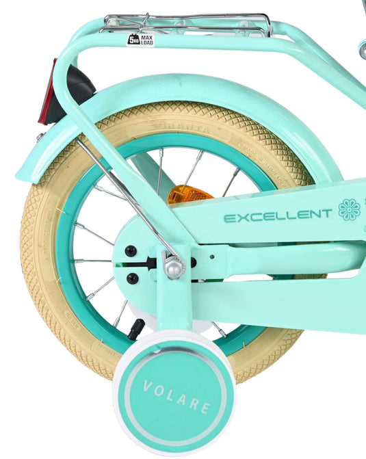 Volare excellent kinderfiets - meisjes - 12 inch - groen